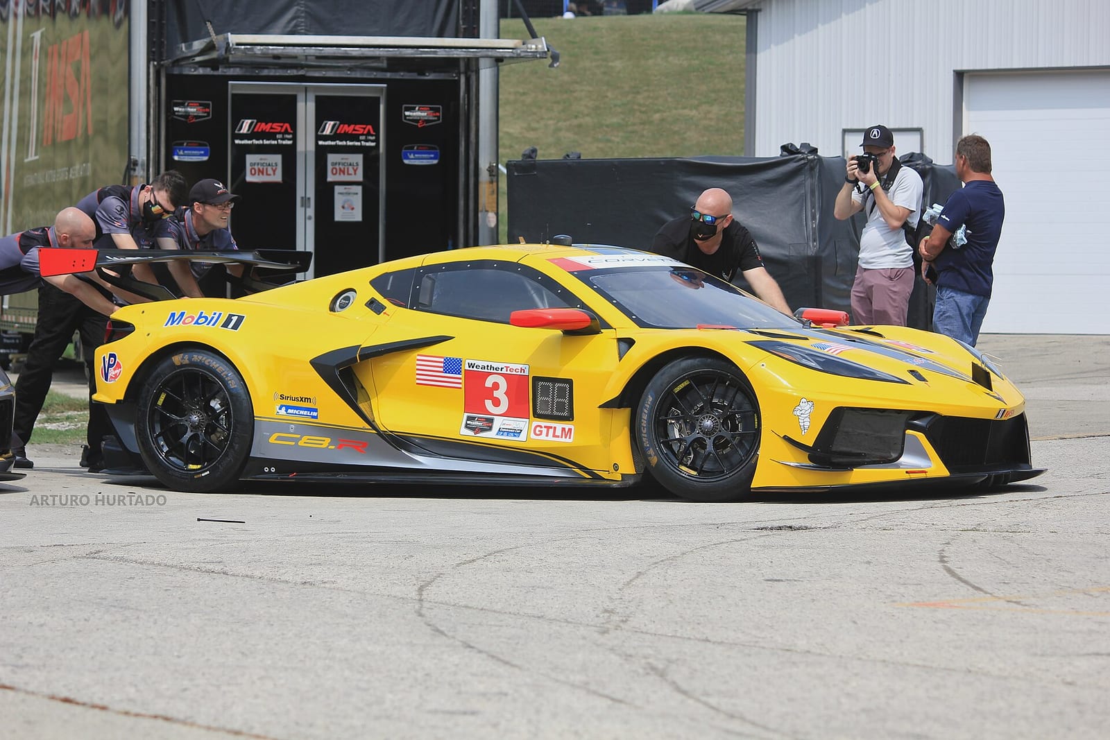Chevrolet Corvette C8.R at Road America in 2021