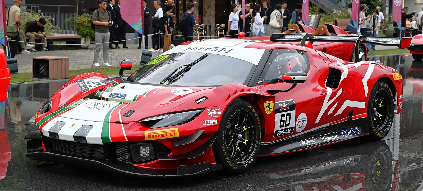Ferrari 296 GT3 of LM Corsa