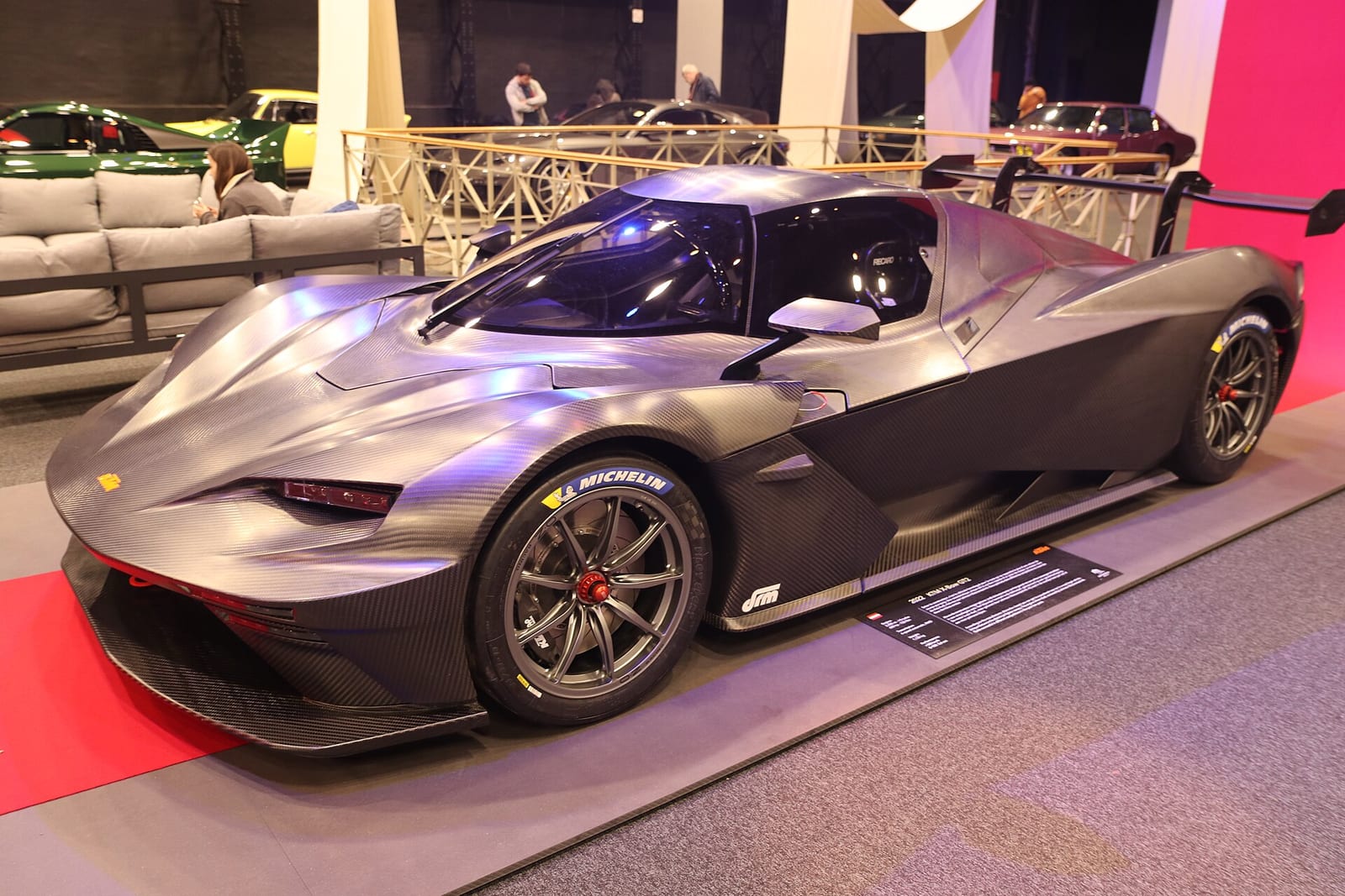 KTM X-Bow GT2 on display