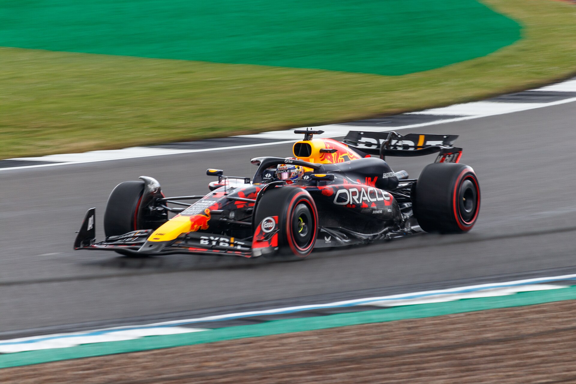 Max Verstappen in the Red Bull at Silverstone, 2024 British Grand Prix