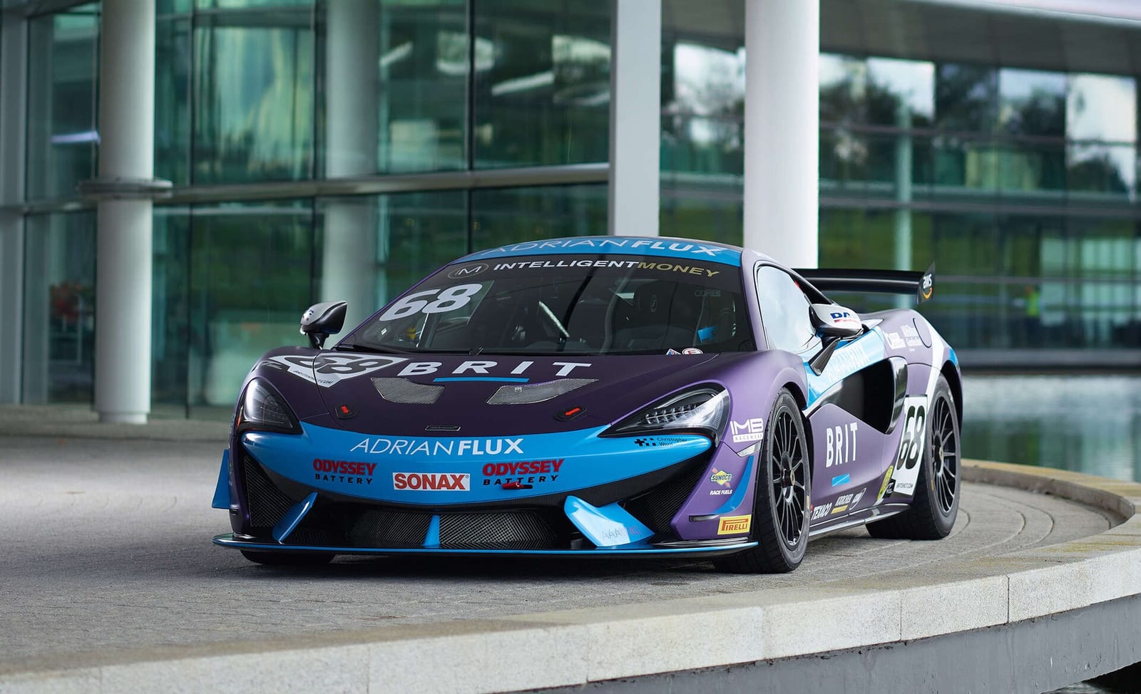 McLaren 570S GT4 racing