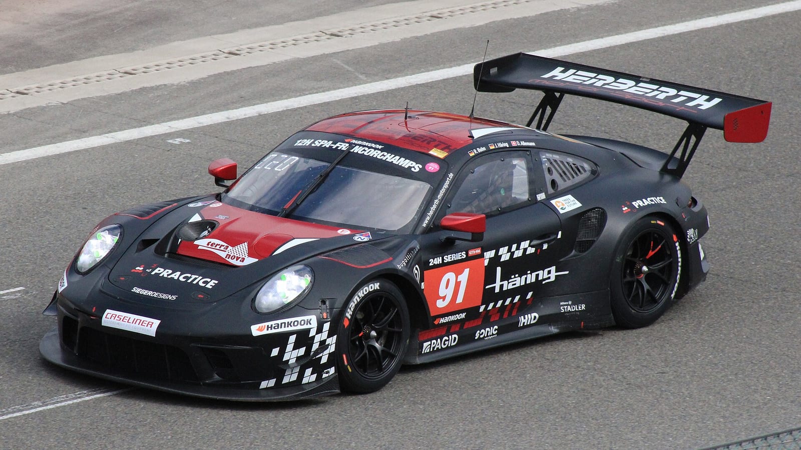 A Porsche 911 GT3 R at Spa-Francorchamps