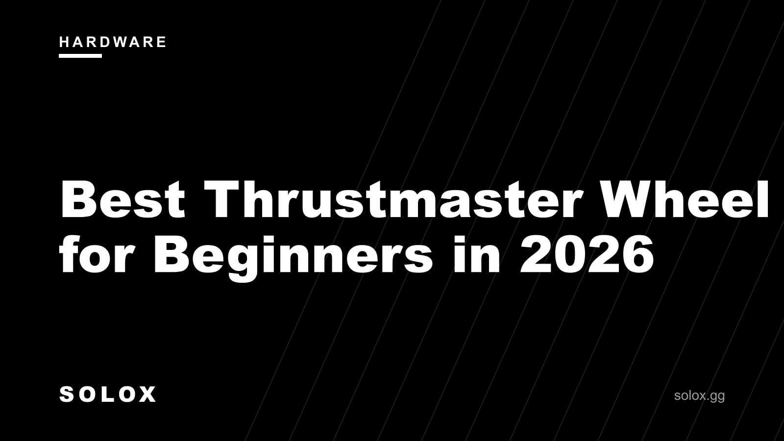 Best Thrustmaster Wheel for Beginners in 2026 cover