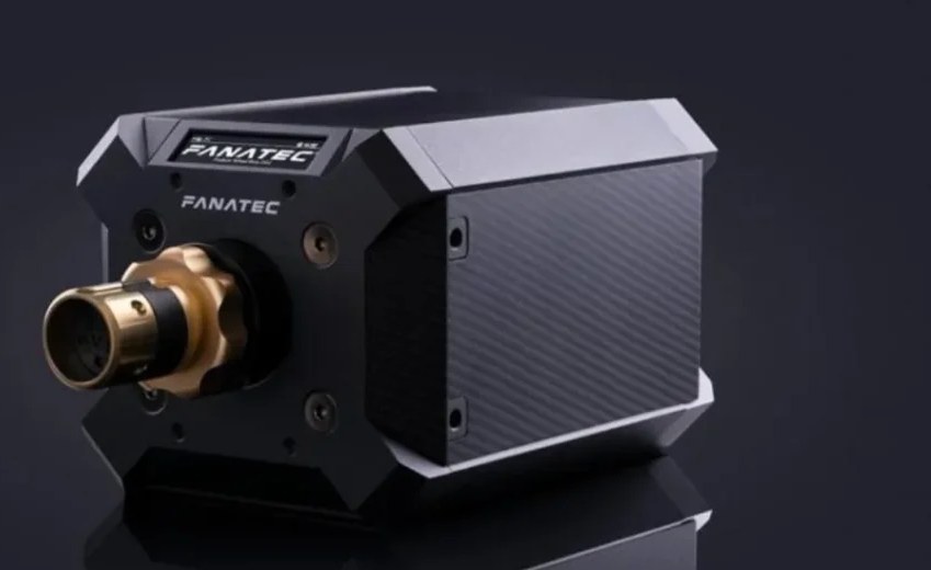 A Fanatec Podium DD2 direct drive wheel base