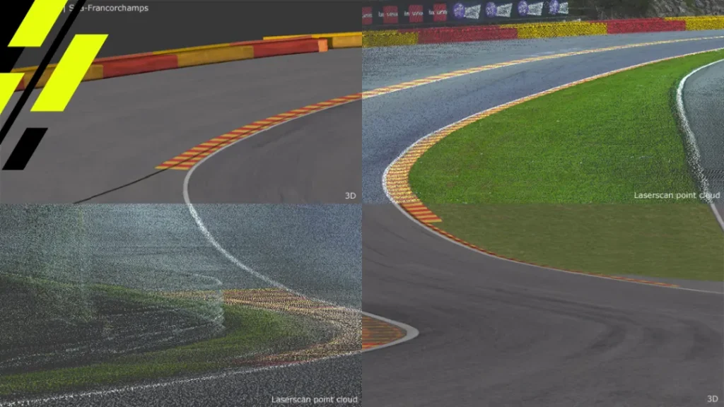 Does Assetto Corsa have laser scanned tracks?