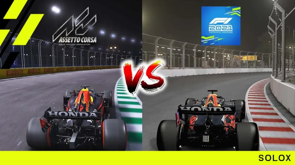 Assetto Corsa Competizione vs F1 2021: What's Better?