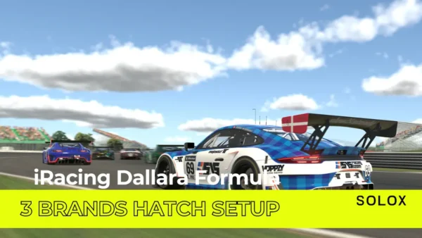 iRacing Dallara Formula 3 Brands Hatch Setup