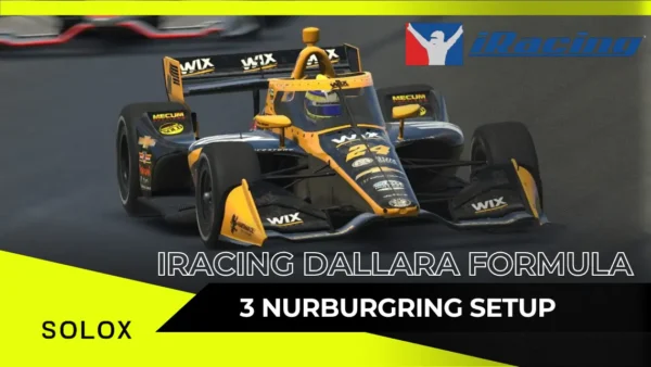 iRacing Dallara Formula 3 Nurburgring Setup