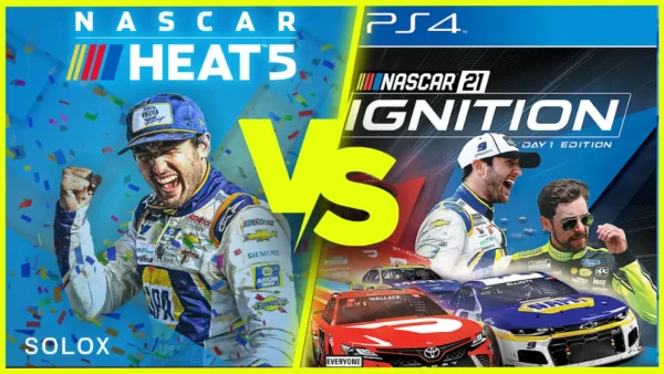 Nascar Heat 5 vs Nascar 21 Ignition