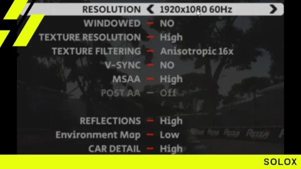 Most Realistic Automobilista 2 Graphics Settings