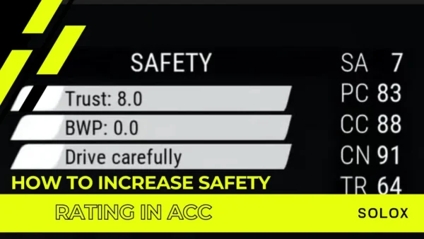 How to Improve SA in Assetto Corsa Competizione 