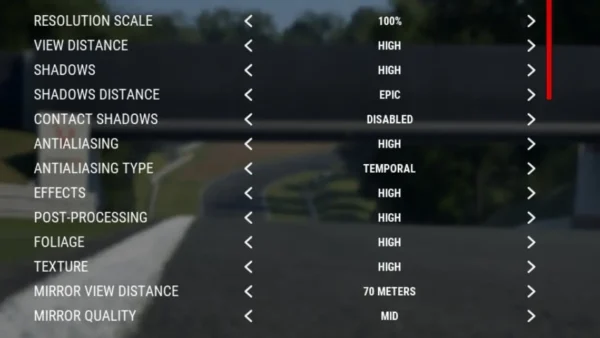 Best Assetto Corsa Graphics Settings