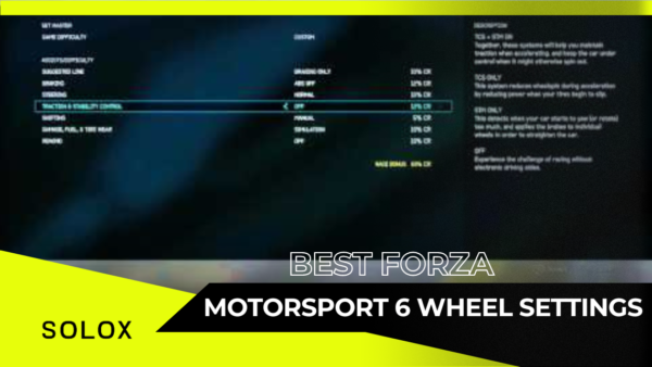 Best Forza Motorsport 6 Wheel Settings