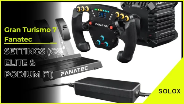 Gran Turismo 7 Fanatec Settings (CSL Elite & Podium F1)