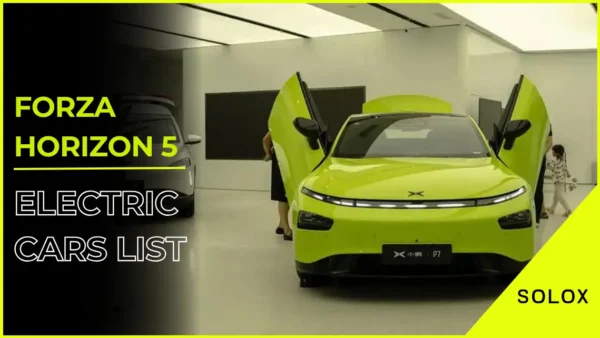 Forza Horizon 5: Electric Cars List