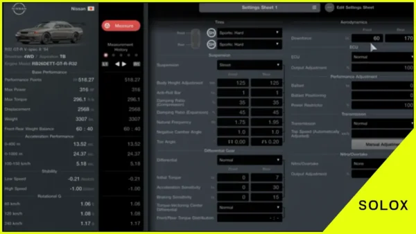 Gran Turismo 7 Reset Car Settings