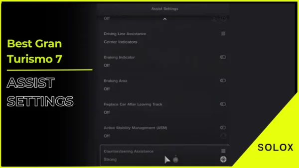 Best Gran Turismo 7 Assist Settings