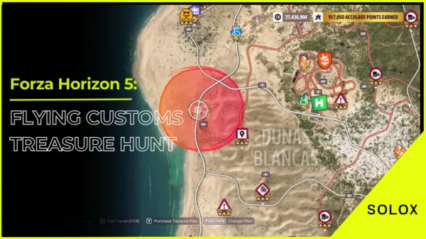 Forza Horizon 5: Flying Customs Treasure Hunt