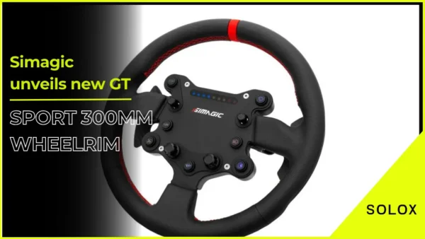 Simagic unveils new GT Sport 300mm wheelrim 