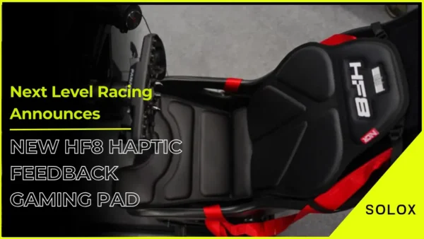 Next Level Racing Announces New HF8 Haptic Feedback Gaming Pad