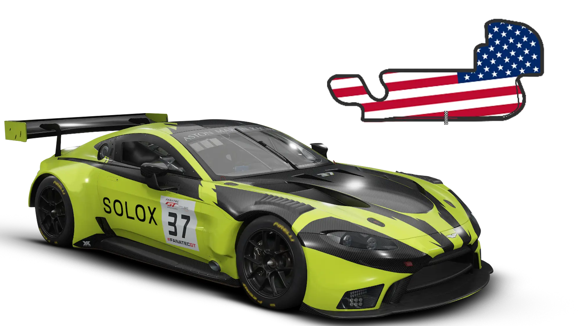 1.10 ASTON MARTIN V8 VANTAGE GT3 – INDIANAPOLIS