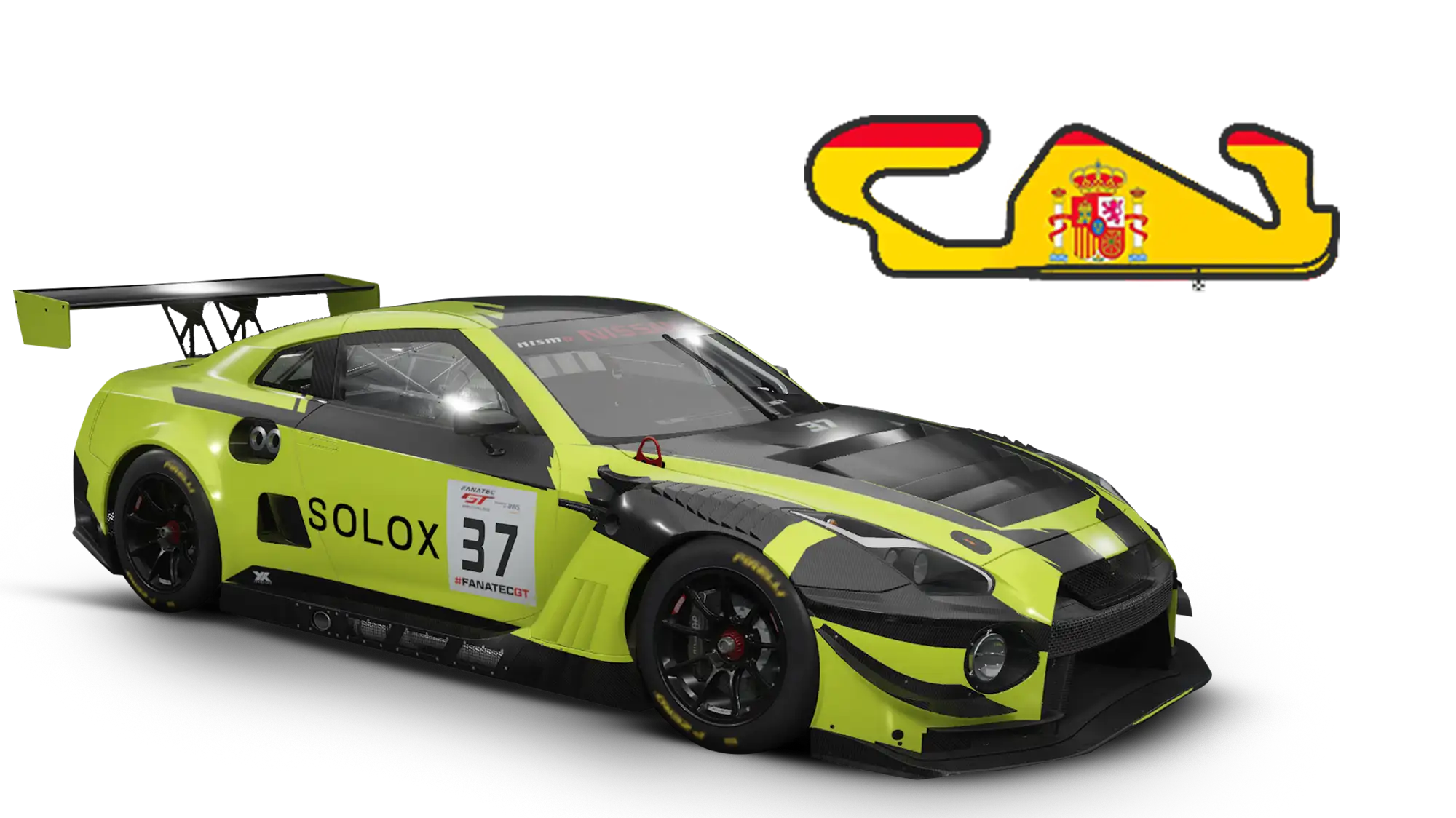1.9 NISSAN GTR GT3 2018 – BARCELONA