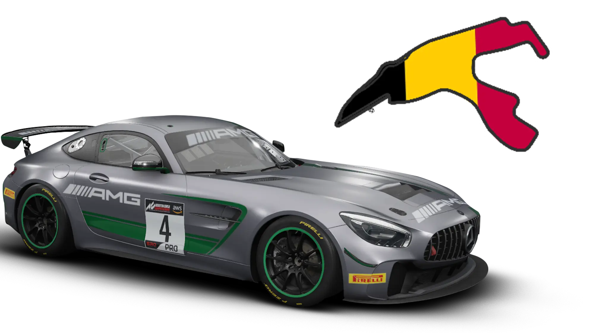 1.9 MERCEDES AMG GT4 – SPA