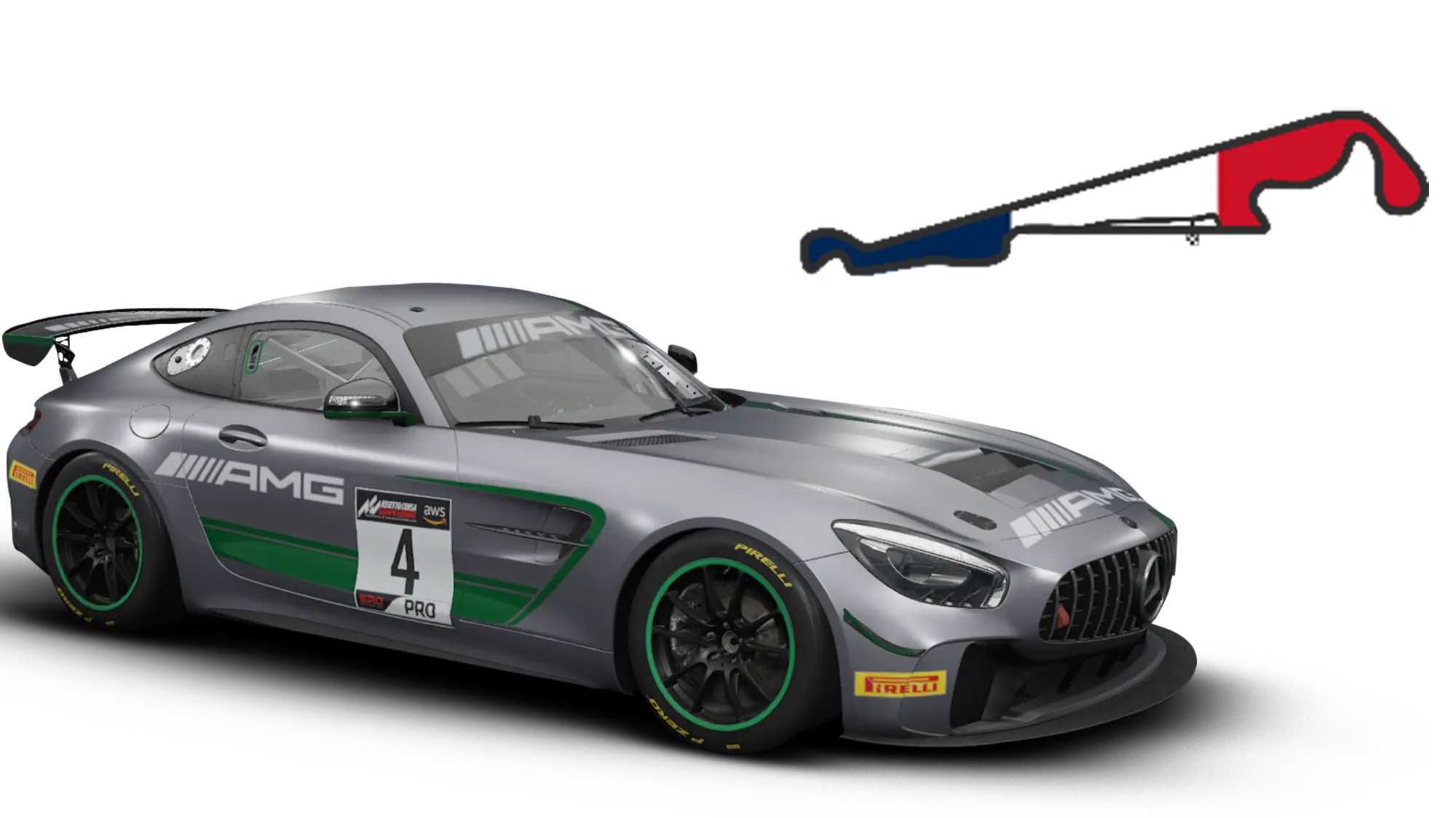 1.9 MERCEDES AMG GT4 – PAUL RICARD