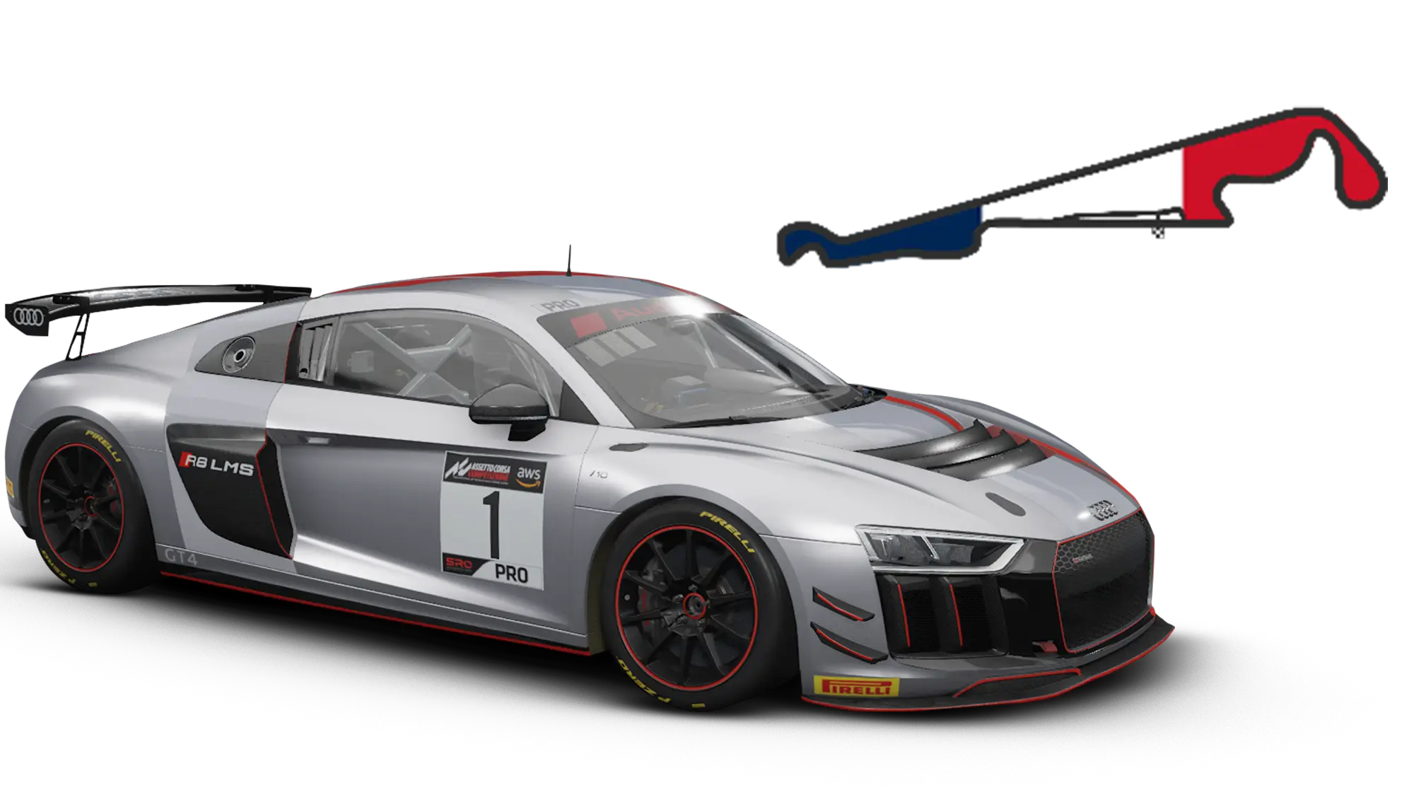 1.10 AUDI R8 GT4 – PAUL RICARD