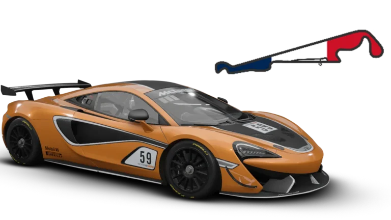 McLaren 570S GT4 ACC Setup Paul Ricard
