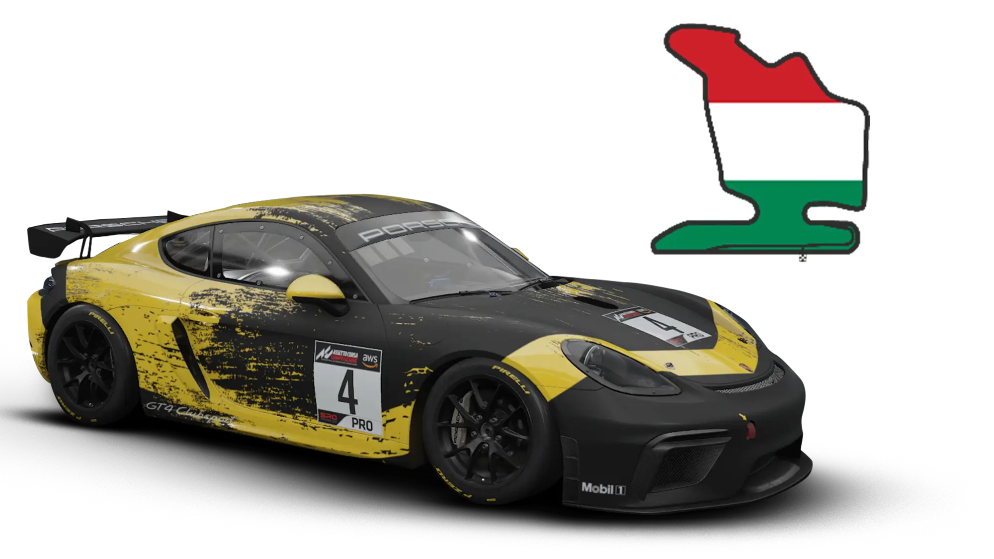 1.10 PORSCHE 718 CAYMAN GT4 – HUNGARORING