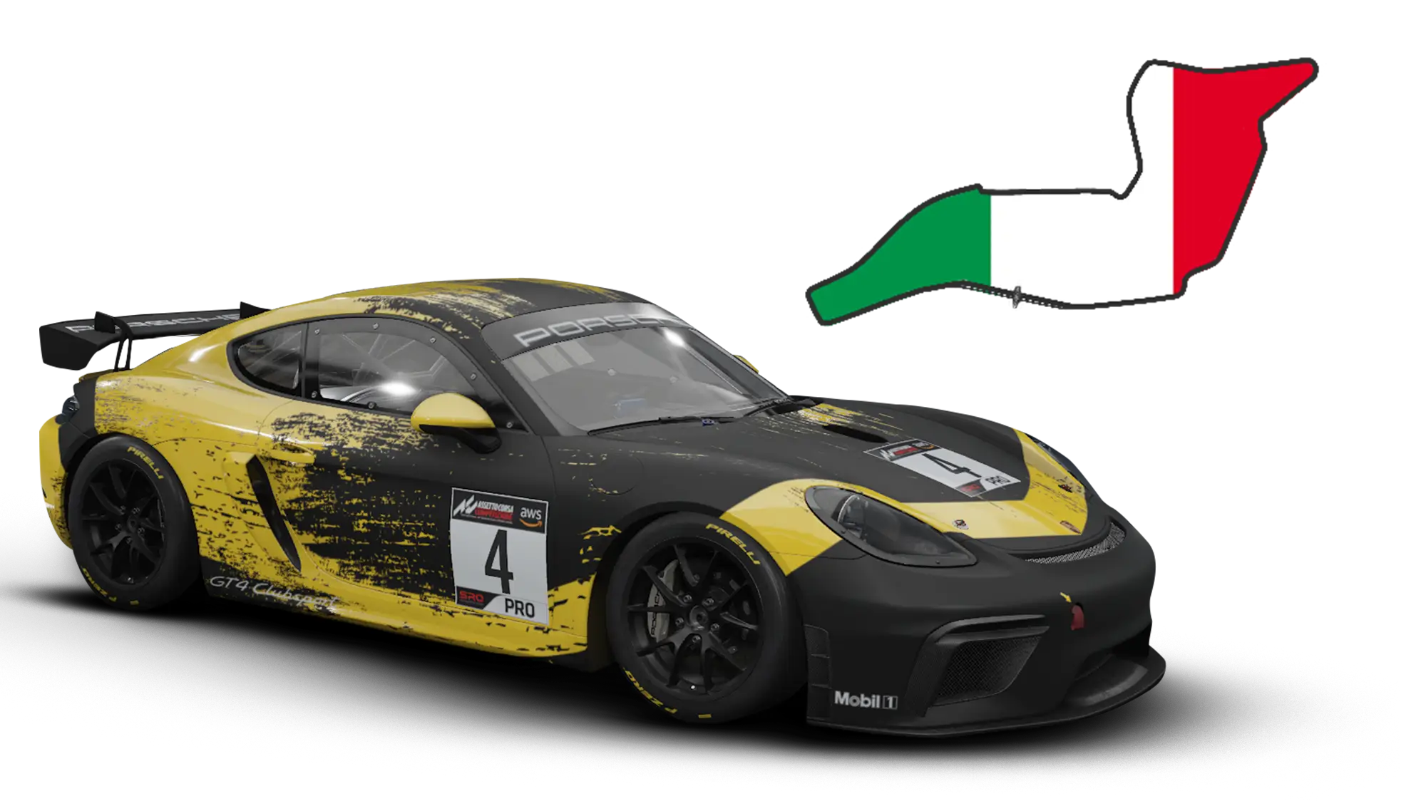 1.10 PORSCHE 718 CAYMAN GT4 – IMOLA