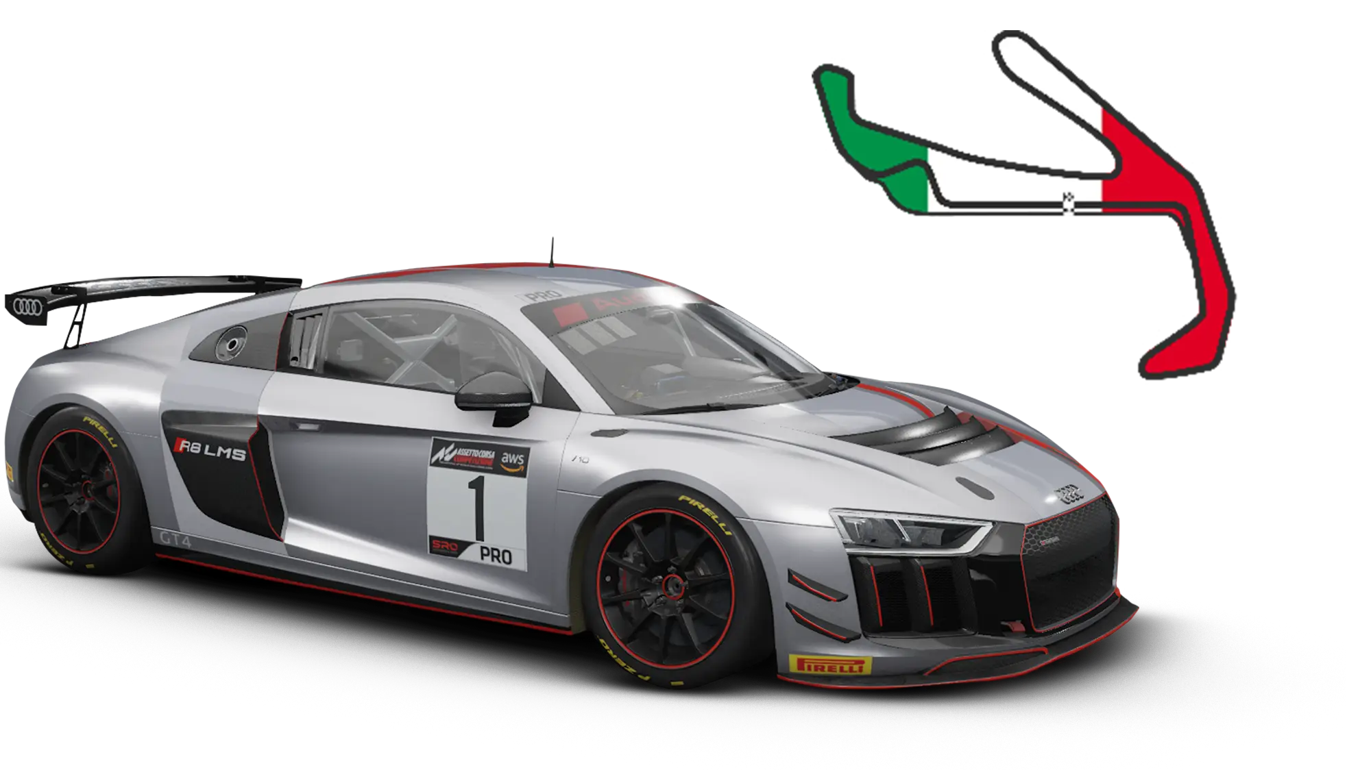 1.9 AUDI R8 GT4 – MISANO