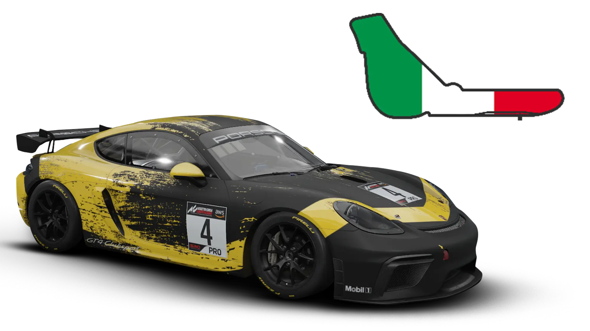 1.10 PORSCHE 718 CAYMAN GT4 – MONZA