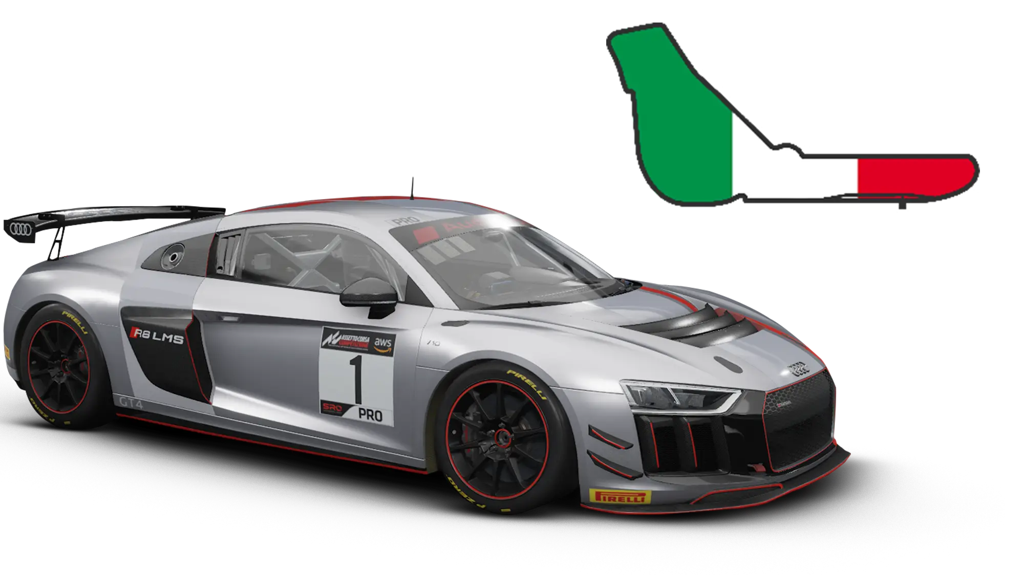 1.10 AUDI R8 GT4 – MONZA