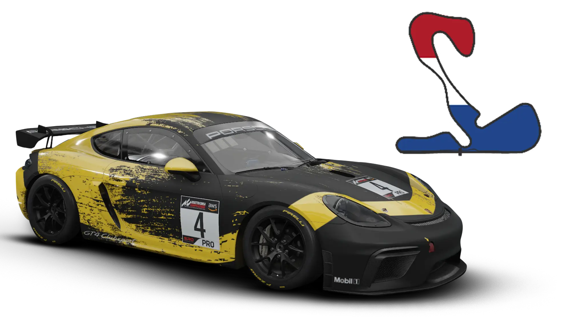 1.10 PORSCHE 718 CAYMAN GT4 – ZANDVOORT