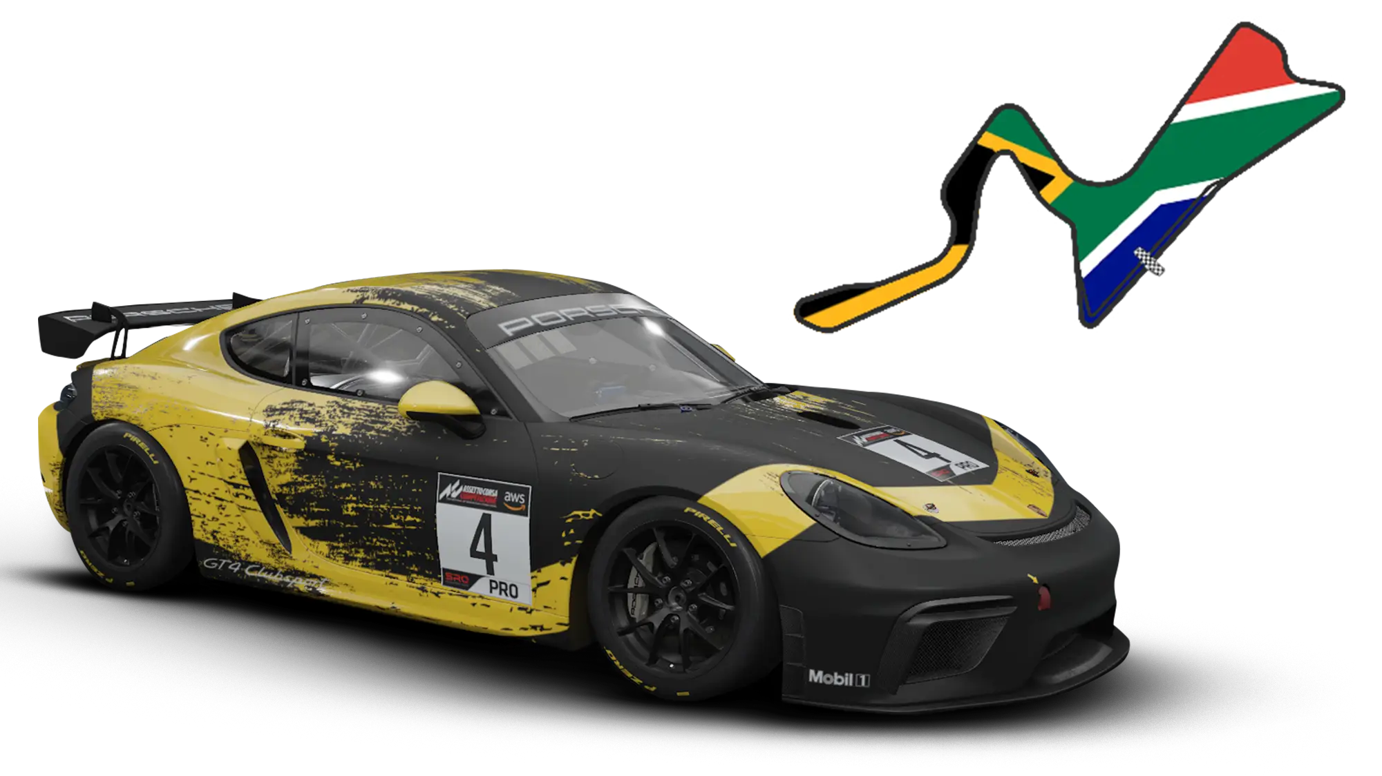 1.10 PORSCHE 718 CAYMAN GT4 – KYALAMI