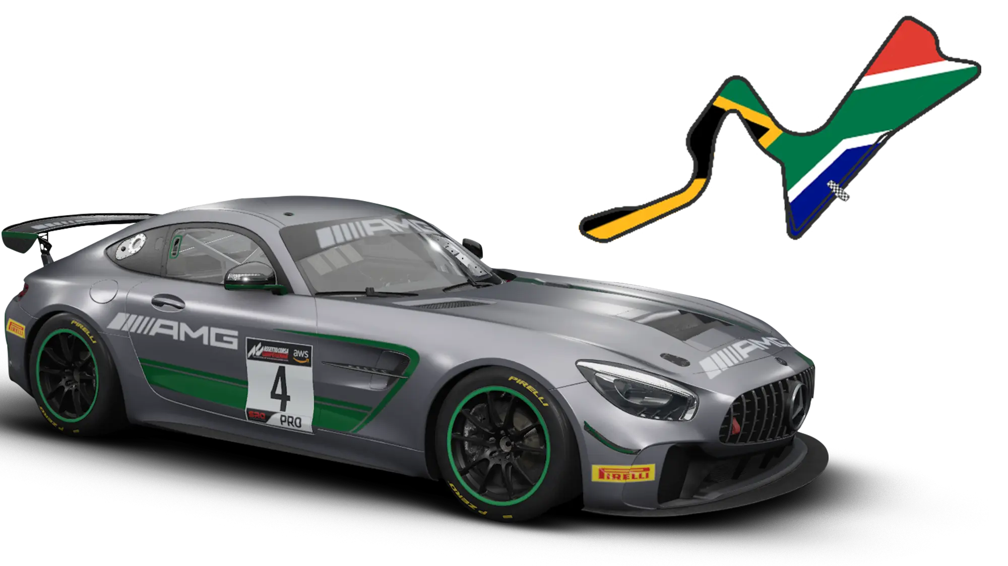 1.9 MERCEDES AMG GT4 – KYALAMI