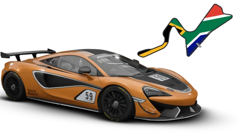 McLaren 570S GT4 ACC Setup Kyalami