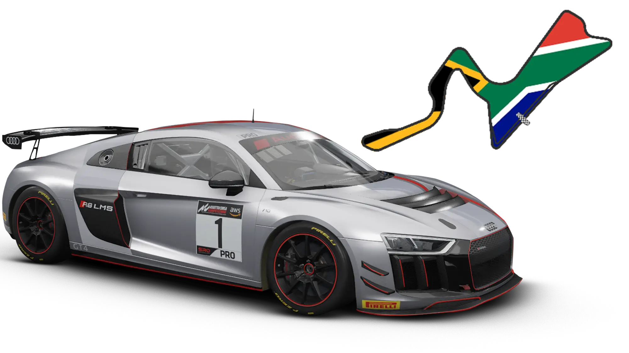 1.9 AUDI R8 GT4 – KYALAMI