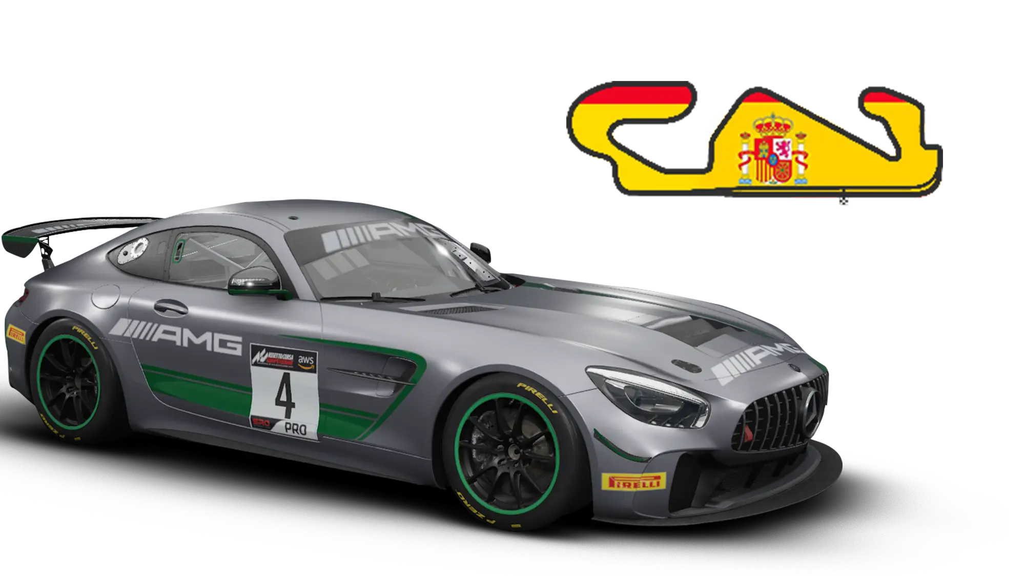 1.9 MERCEDES AMG GT4 – BARCELONA