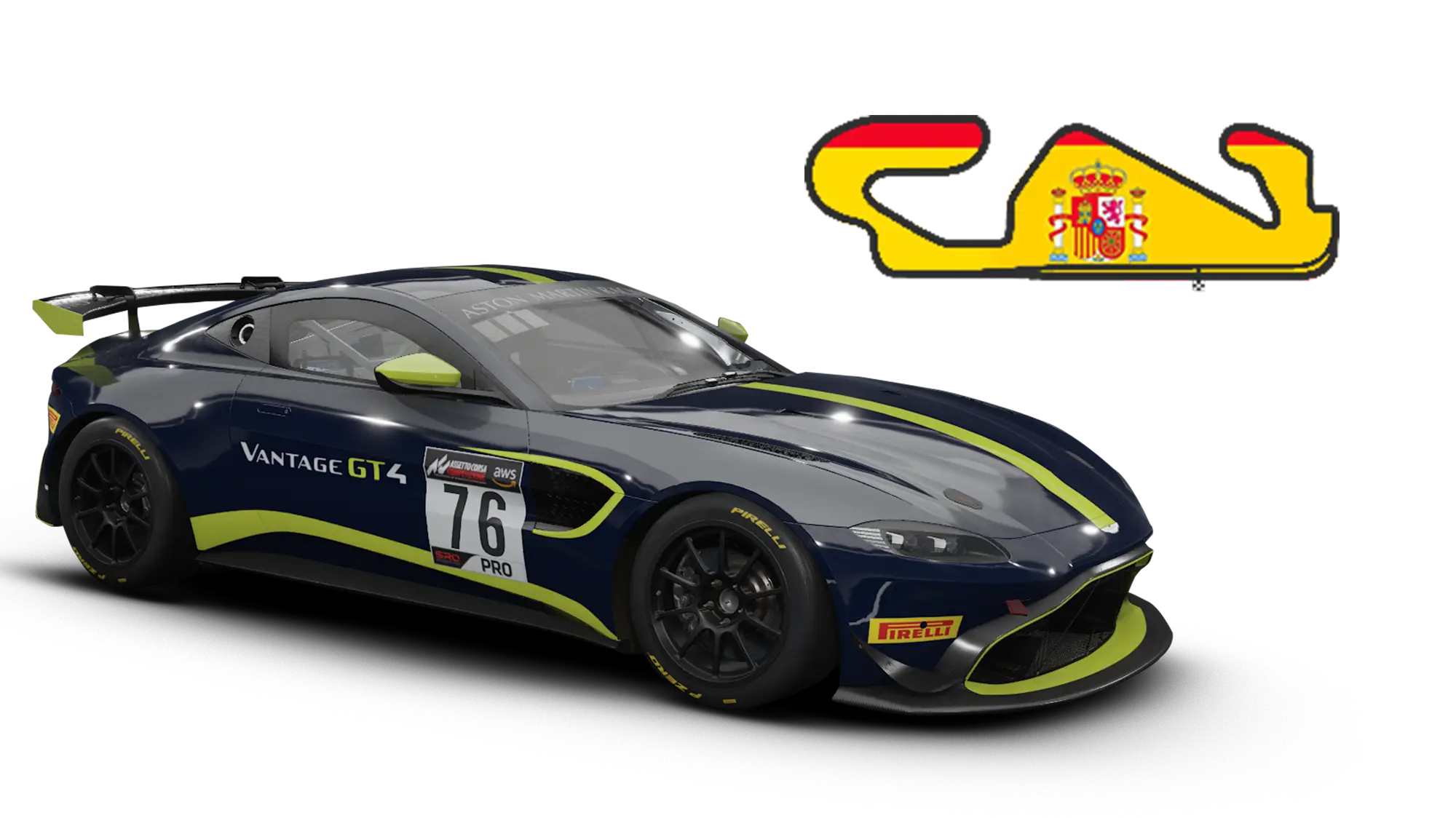 1.9 ASTON MARTIN V8 VANTAGE GT4 – BARCELONA