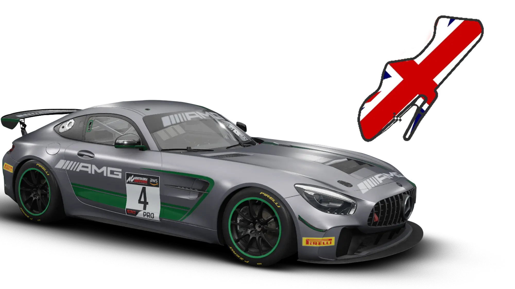 1.9 MERCEDES AMG GT4 – DONINGTON