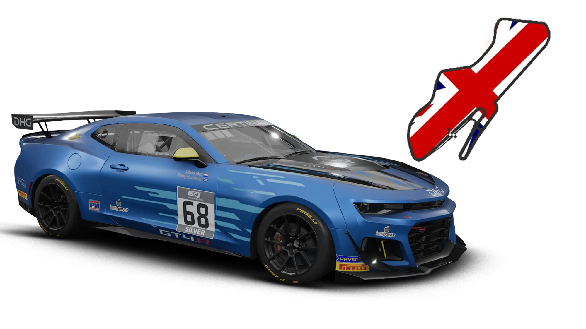1.9 CHEVROLET CAMARO GT4R – DONINGTON