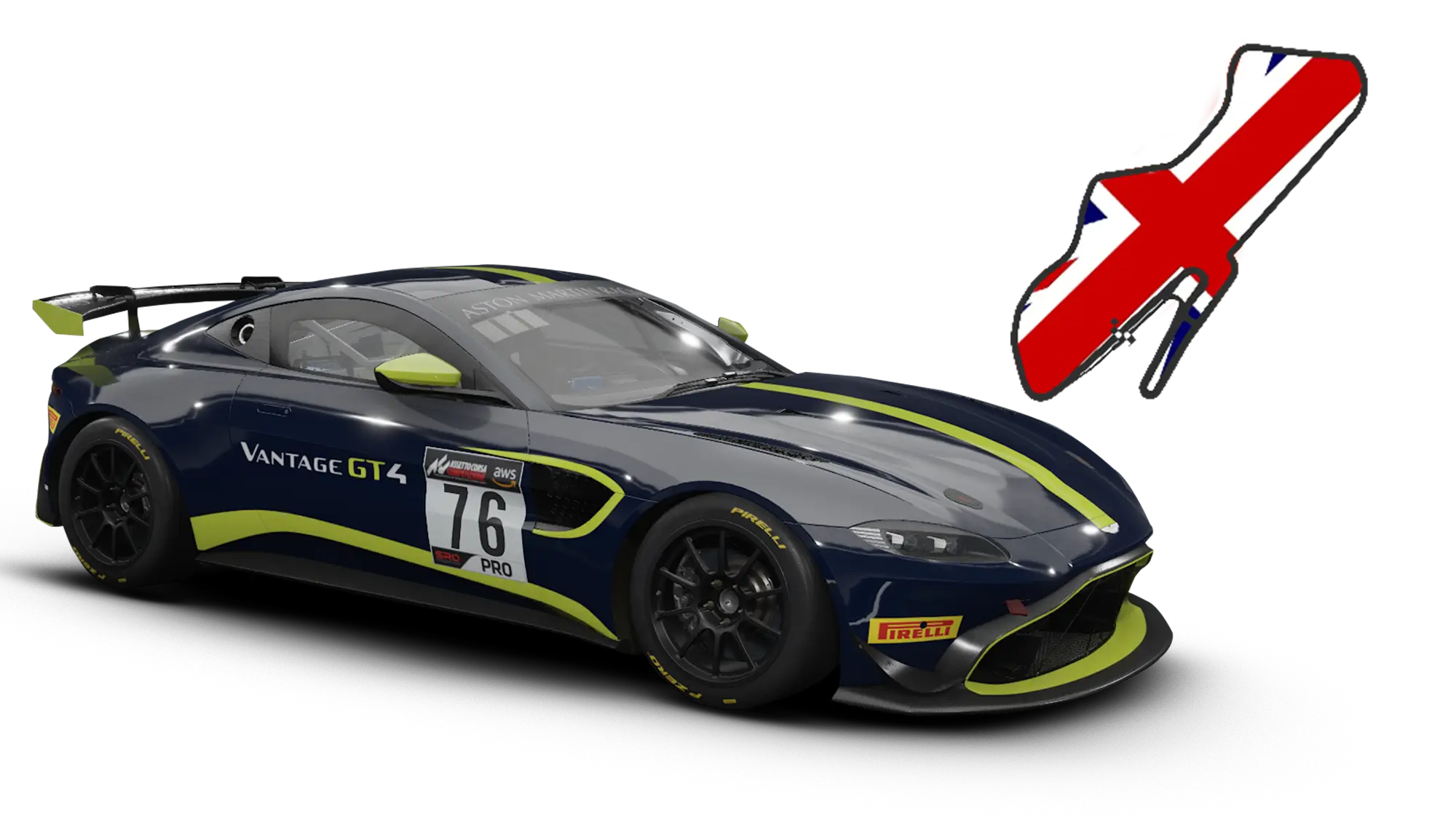 1.9 ASTON MARTIN V8 VANTAGE GT4 – DONINGTON