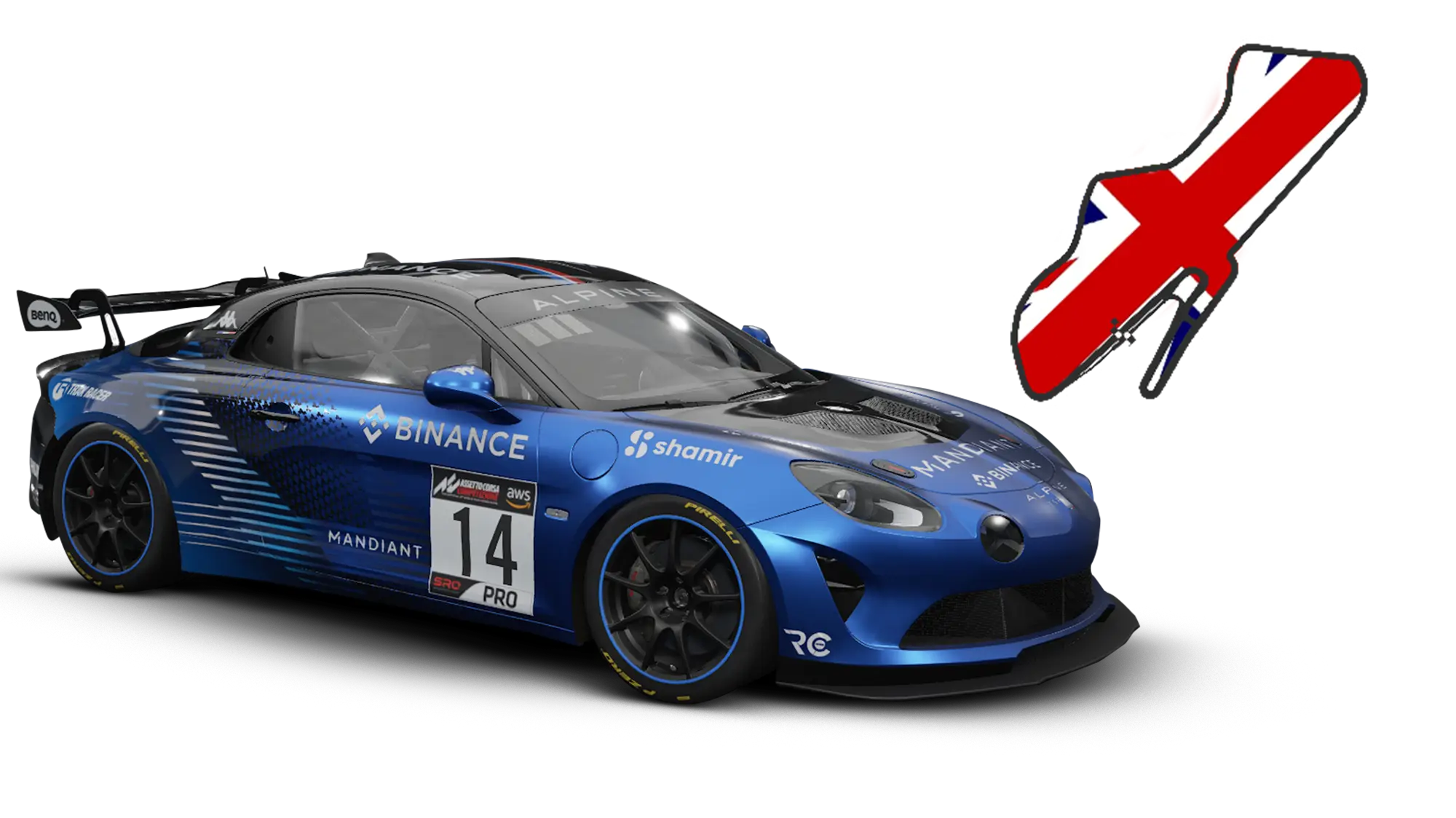 1.10 ALPINE A110 GT4 – DONINGTON