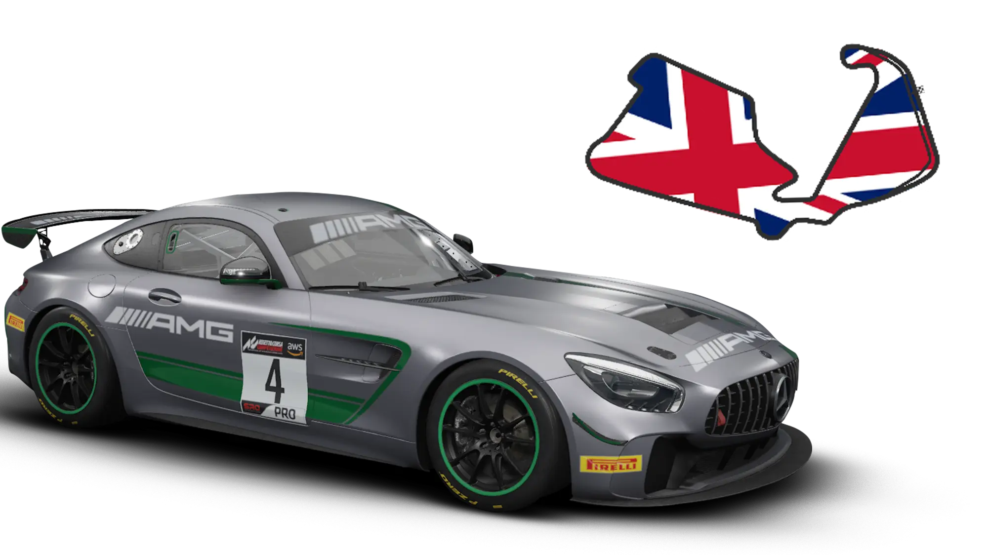 1.9 MERCEDES AMG GT4 – SILVERSTONE