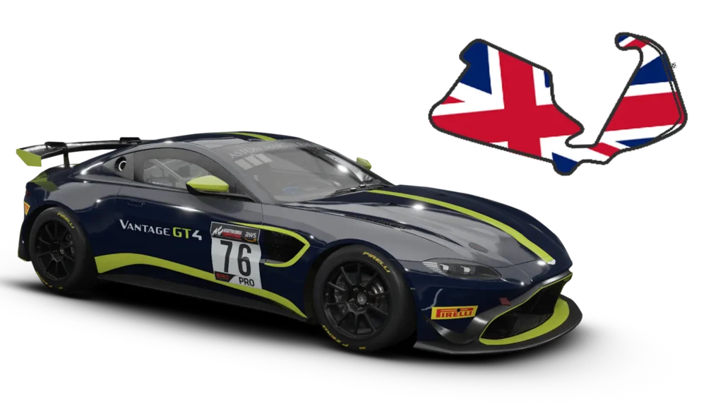1.9 ASTON MARTIN V8 VANTAGE GT4 – SILVERSTONE