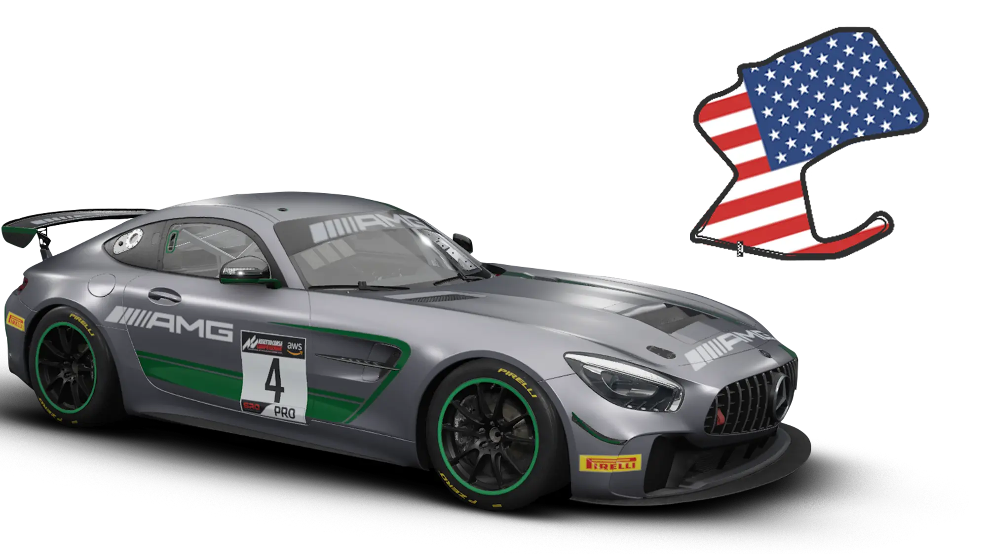 1.9 MERCEDES AMG GT4 – LAGUNA SECA