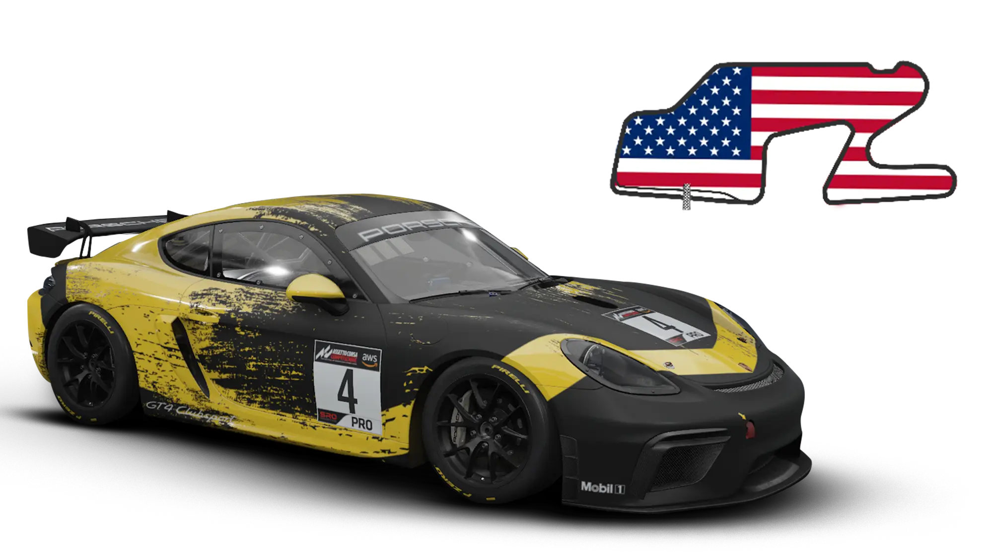 1.10 PORSCHE 718 CAYMAN GT4 – WATKINS GLEN